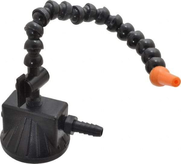 Cedarberg - 9" Hose Length, 1/8" Nozzle Diam, 1/4" Hose ID, Coolant Hose Kit - For Snap-Loc Modular Hose Systems - Industrial Tool & Supply