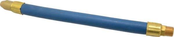 Coilhose Pneumatics - 12" Hose Length, 3/8" Nozzle Diam, 1/2" Hose ID, Coolant Hose - 3/8" NPT For Mist Coolant Systems - Industrial Tool & Supply