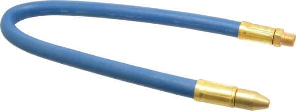 Coilhose Pneumatics - 18" Hose Length, 1/8" Nozzle Diam, 1/4" Hose ID, Coolant Hose - 1/8" NPT For Mist Coolant Systems - Industrial Tool & Supply