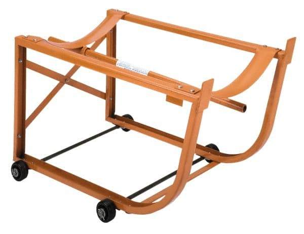 Wesco Industrial Products - 600 Lb Load Capacity, Tilting Drum Cradle - 19-1/2" Wide x 15" High - Industrial Tool & Supply