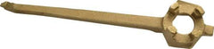 Value Collection - Bronze Drum Plug Wrench - For Use with Most Drum Plugs - Industrial Tool & Supply
