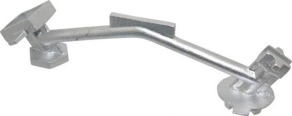 Value Collection - Cast Iron Drum Plug Wrench - For Use with Most Metal and Plastic Male and Female Plugs or Bung Nuts - Industrial Tool & Supply
