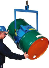 Made in USA - 800 Lb Load Capacity, 55 Gal Drum Carrier - 27" Wide x 9" High - Industrial Tool & Supply