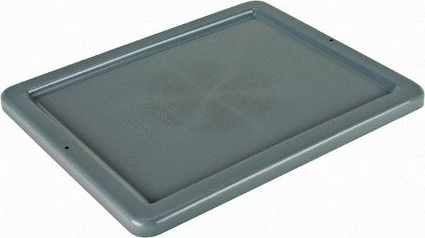 Rubbermaid - 19.6" Long x 15.6" Wide x 1" High Gray Lid - For Use with Rubbermaid - 1721, 1722 - Industrial Tool & Supply