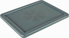Rubbermaid - 19.6" Long x 15.6" Wide x 1" High Gray Lid - For Use with Rubbermaid - 1721, 1722 - Industrial Tool & Supply