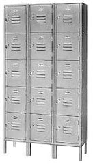 Lyon - 18 Door, 6 Tier, Locker - Industrial Tool & Supply