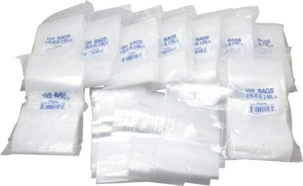 Value Collection - 4 x 6", 2 mil Self-Seal Polybags - Regular-Duty - Industrial Tool & Supply