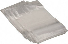 Value Collection - 3 x 5", 2 mil Self-Seal Polybags - Regular-Duty with White Marking Block - Industrial Tool & Supply