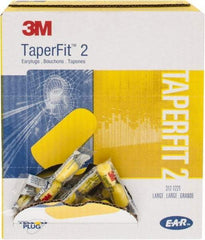 3M - Disposable, Uncorded, 32 dB Earplugs - Yellow, 200 Pairs - Industrial Tool & Supply