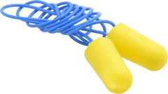 3M - Disposable, Corded, 32 dB Earplugs - Yellow, 200 Pairs - Industrial Tool & Supply