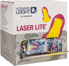 Howard Leight - Disposable, Uncorded, 32 dB, T Shape Earplugs - Magenta and Yellow, 200 Pairs - Industrial Tool & Supply
