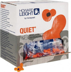 Howard Leight - Reusable, Corded, 26 dB, Taper Flare Earplugs - Orange, 100 Pairs - Industrial Tool & Supply
