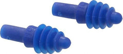 Howard Leight - Reusable, Uncorded, 27 dB, Flange Earplugs - Blue, 100 Pairs - Industrial Tool & Supply