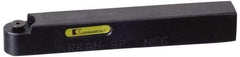Kennametal - RKA, Neutral Cut, 0° Lead Angle, 1/2" Shank Height x 7/16" Shank Width, Negative Rake Indexable Turning Toolholder - 3-1/2" OAL, RD 8P Insert Compatibility, Series Kendex - Industrial Tool & Supply