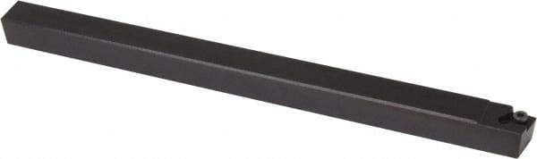 Kennametal - SCAC, Right Hand Cut, 10° Lead Angle, 3/8" Shank Height x 3/8" Shank Width, Neutral Rake Indexable Turning Toolholder - 6" OAL, CC..21.5. Insert Compatibility, Series Screw-On - Industrial Tool & Supply