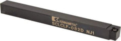 Kennametal - SCLC, Left Hand Cut, 5° Lead Angle, 1/2" Shank Height x 1/2" Shank Width, Neutral Rake Indexable Turning Toolholder - 6" OAL, CC..21.5. Insert Compatibility, Series Screw-On - Industrial Tool & Supply