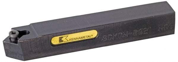 Kennametal - SCMC, Neutral Cut, 0° Lead Angle, 5/8" Shank Height x 5/8" Shank Width, Neutral Rake Indexable Turning Toolholder - 4" OAL, CC..32.5. Insert Compatibility, Series Screw-On - Industrial Tool & Supply