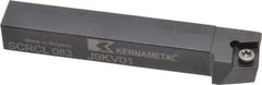 Kennametal - SCRC, Left Hand Cut, 15° Lead Angle, 1/2" Shank Height x 1/2" Shank Width, Neutral Rake Indexable Turning Toolholder - 3-1/2" OAL, CC..32.5. Insert Compatibility, Series Screw-On - Industrial Tool & Supply