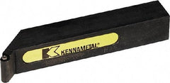 Kennametal - SRGC, Left Hand Cut, 25mm Shank Height x 25mm Shank Width, Neutral Rake Indexable Turning Toolholder - 150mm OAL, RC..1204M0 Insert Compatibility, Series Screw-On - Industrial Tool & Supply