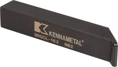 Kennametal - SRGC, Left Hand Cut, 1" Shank Height x 1" Shank Width, Neutral Rake Indexable Turning Toolholder - 6" OAL, RC..21.5. Insert Compatibility, Series Screw-On - Industrial Tool & Supply