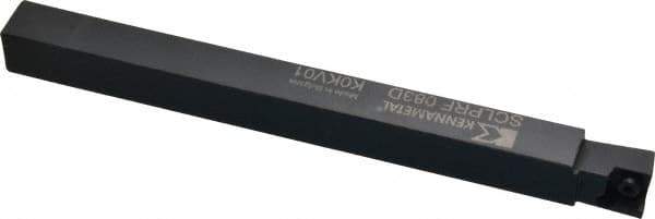 Kennametal - SCLP, Right Hand Cut, 5° Lead Angle, 1/2" Shank Height x 1/2" Shank Width, Positive Rake Indexable Turning Toolholder - 6" OAL, CP..32.5. Insert Compatibility, Series Screw-On - Industrial Tool & Supply