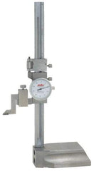 Value Collection - 300mm Stainless Steel Dial Height Gage - 0.02mm Graduation, Dial Display - Industrial Tool & Supply