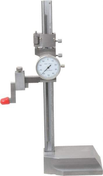 Value Collection - 6" Stainless Steel Dial Height Gage - 0.001" Graduation, Dial Display - Industrial Tool & Supply