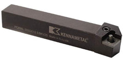 Kennametal - PCKN, Left Hand Cut, 15° Lead Angle, 25mm Shank Height x 25mm Shank Width, Negative Rake Indexable Turning Toolholder - 150mm OAL, CN..1204.. Insert Compatibility, Series Kenlever - Industrial Tool & Supply