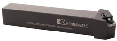 Kennametal - LH PCSN 0° Neutral Rake Indexable Turning Toolholder - Industrial Tool & Supply