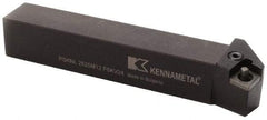 Kennametal - PSKN, Left Hand Cut, 0° Lead Angle, 25mm Shank Height x 25mm Shank Width, Negative Rake Indexable Turning Toolholder - 150mm OAL, SN..1204.. Insert Compatibility, Series Kendex - Industrial Tool & Supply