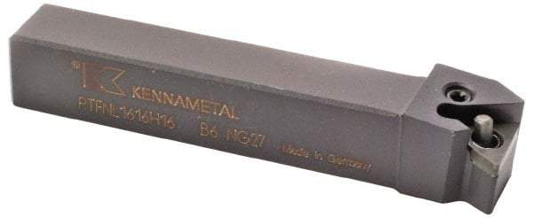 Kennametal - PCLN, Right Hand Cut, 5° Lead Angle, 32mm Shank Height x 25mm Shank Width, Negative Rake Indexable Turning Toolholder - 170mm OAL, CN..1204.. Insert Compatibility, Series Kenlever - Industrial Tool & Supply