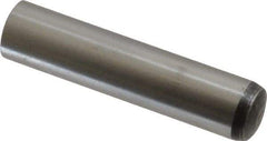 Value Collection - 10mm Diam x 45mm Pin Length Alloy Steel Standard Dowel Pin - C 58-62 Hardness, 37,100 Lb Breaking Strength, 1 Rounded End - Industrial Tool & Supply