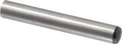 Value Collection - 10mm Diam x 70mm Pin Length Alloy Steel Standard Dowel Pin - C 58-62 Hardness, 37,100 Lb Breaking Strength, 1 Rounded End - Industrial Tool & Supply