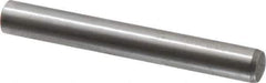 Value Collection - 10mm Diam x 80mm Pin Length Alloy Steel Standard Dowel Pin - C 58-62 Hardness, 37,100 Lb Breaking Strength, 1 Rounded End - Industrial Tool & Supply