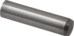 Value Collection - 12mm Diam x 50mm Pin Length Alloy Steel Standard Dowel Pin - C 58-62 Hardness, 53,400 Lb Breaking Strength, 1 Rounded End - Industrial Tool & Supply