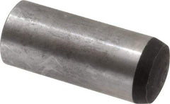 Value Collection - 16mm Diam x 40mm Pin Length Alloy Steel Standard Dowel Pin - C 58-62 Hardness, 94,900 Lb Breaking Strength, 1 Rounded End - Industrial Tool & Supply
