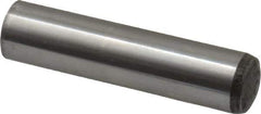Value Collection - 16mm Diam x 70mm Pin Length Alloy Steel Standard Dowel Pin - C 58-62 Hardness, 94,900 Lb Breaking Strength, 1 Rounded End - Industrial Tool & Supply