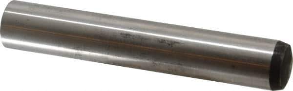 Value Collection - 25mm Diam x 150mm Pin Length Alloy Steel Standard Dowel Pin - C 58-62 Hardness, 232,000 Lb Breaking Strength, 1 Rounded End - Industrial Tool & Supply