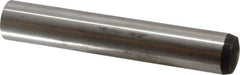 Value Collection - 25mm Diam x 150mm Pin Length Alloy Steel Standard Dowel Pin - C 58-62 Hardness, 232,000 Lb Breaking Strength, 1 Rounded End - Industrial Tool & Supply
