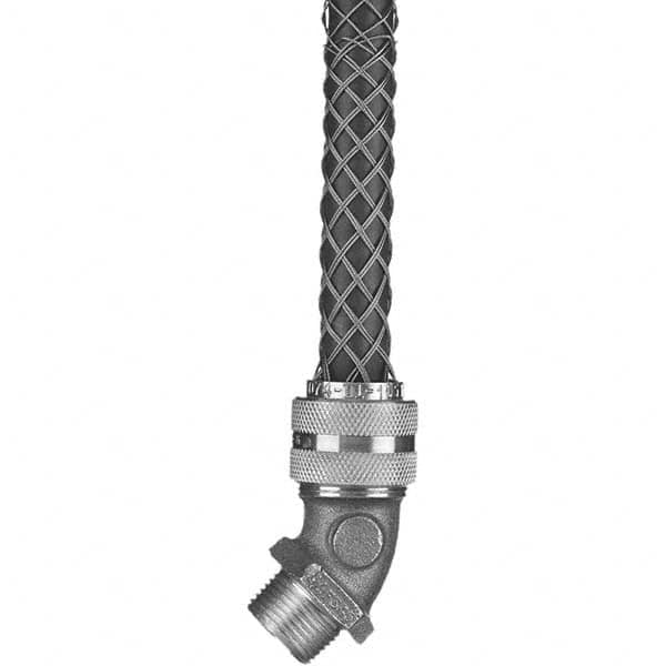 Hubbell Wiring Device-Kellems - 0.25 to 0.37" Liquidtight Elbow Strain Relief Cord Grip - Industrial Tool & Supply