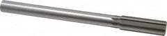 Made in USA - 0.878" High Speed Steel 8 Flute Chucking Reamer - Industrial Tool & Supply
