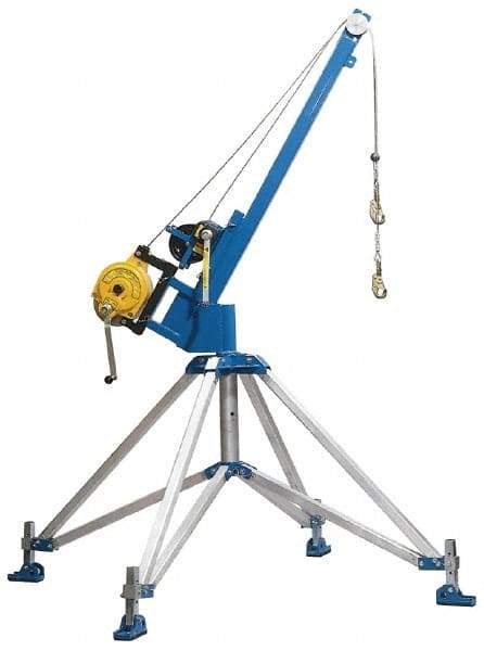 Gemtor - Confined Space Entry & Retrieval Systems Hoist Type: Quadpod Hoist Base: Portable - Industrial Tool & Supply