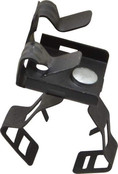 Thomas & Betts - Spring Steel Rigid/EMT Bottom Flange Mounted Conduit Clip - 1/2, 3/4" EMT, 3/4" Rigid, Anodized Finish - Industrial Tool & Supply