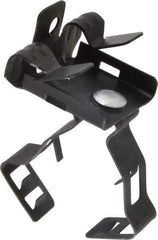 Thomas & Betts - Spring Steel Rigid/EMT Bottom Flange Mounted Conduit Clip - 1/2, 3/4" EMT, 3/4" Rigid, Anodized Finish - Industrial Tool & Supply