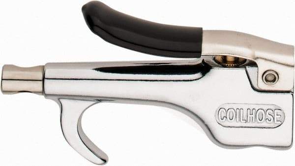 Coilhose Pneumatics - Standard Safety Thumb Lever Blow Gun - 1/4 NPT, Zinc - Industrial Tool & Supply