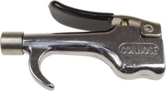 Coilhose Pneumatics - Tamperproof Safety Nozzle Thumb Lever Blow Gun - 1/4 NPT, Zinc - Industrial Tool & Supply