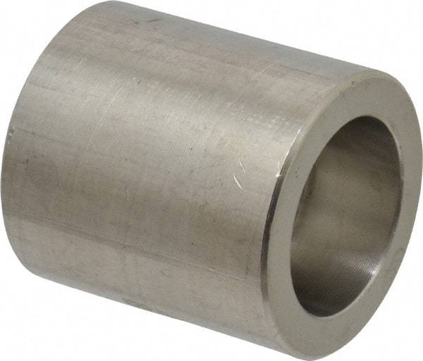 Merit Brass - 1/2" Grade 304 Stainless Steel Pipe Coupling - Socket Weld x Socket Weld End Connections, 3,000 psi - Industrial Tool & Supply