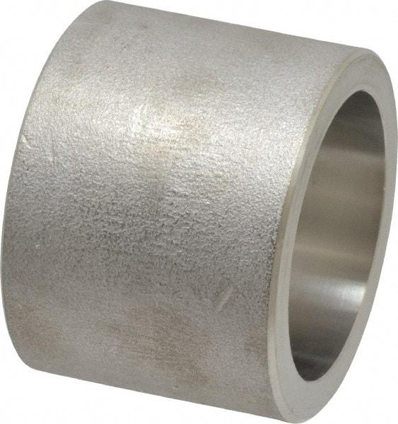 Merit Brass - 1-1/2" Grade 304 Stainless Steel Pipe Coupling - Socket Weld x Socket Weld End Connections, 3,000 psi - Industrial Tool & Supply