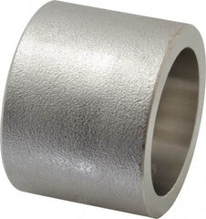 Merit Brass - 1-1/2 x 1" Grade 304 Stainless Steel Pipe Reducer Coupling - Socket Weld x Socket Weld End Connections, 3,000 psi - Industrial Tool & Supply