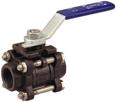 NIBCO - 2" Pipe, Full Port, Carbon Steel Standard Ball Valve - Industrial Tool & Supply